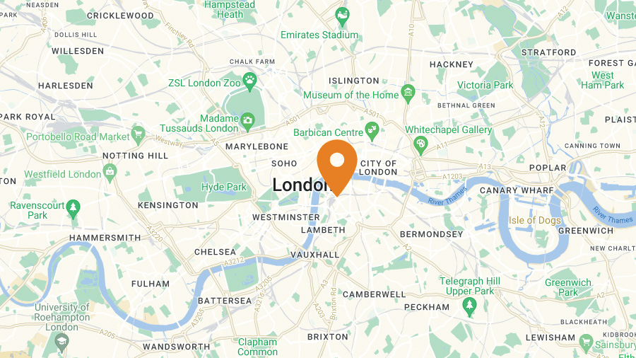 Map - Ivalua Office - EMEA - UK